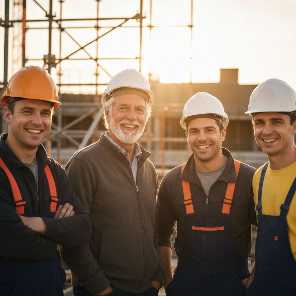 Ridgeline Construction team on a project site
